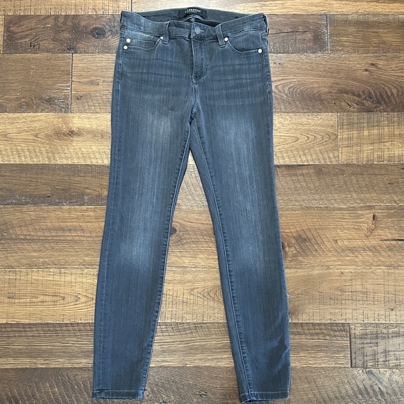 Liverpool Denim - Liverpool Dark Gray Women's Skinny Jeans